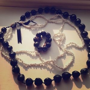 Necklaces and a bracelet from Hawaii